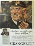 1931 Granger Tobacco Ad ~ "Anchors Aweigh!"