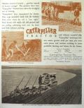 1929 Caterpillar Sixty Tractor Ad ~ Machine Instead of Muscle