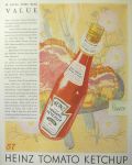 1929 Heinz Ketchup Ad ~ More Real Value