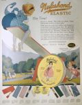 1924 Nufashond Elastic Ad ~ Children on SeeSaw