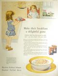 1925 Puffed Wheat Cereal Ad ~ Vernon Kirkbride Art