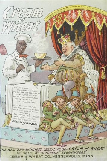 1901 Cream of Wheat Color Ad ~ Old King Cole