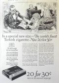 1924 Pall Mall Cigarettes Ad ~ James Montgomery Flagg