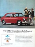 1965 Vintage Riley Kestrel Ad ~ So Dashed Superior