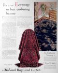 1931 Mohawk Rugs Ad ~ Viceroy & Royal Caliph