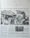 1930 Piggly Wiggly Stores Ad ~ Romantic Memphis
