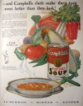 1925 Campbell's Vegetable Soup Ad