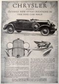 1928 Chrysler "75" Roadster Ad