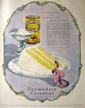 1925 Dromedary Coconut Vintage Ad