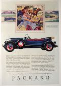 1928 Packard Six & Eight Ad ~ Thoroughbred Horse