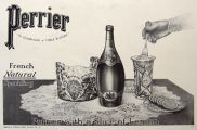 1910 Early Perrier Sparkling Water Ad