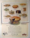 1925 Pyrex Ovenware Vintage Ad