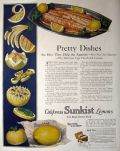 1925 Sunkist Lemons Ad ~ Pretty Dishes