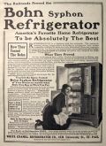 1907 Bohn Syphon Refrigerator Ad ~ Railroads