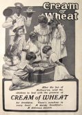 1904 Cream of Wheat Ad ~ Bobbing For Apples