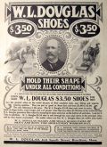 1905 W.L. Douglas Men's Shoes Ad ~ Hold Their Shape
