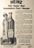 1906 Heinz Pure Malt Vinegar Ad