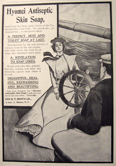 1899 Hyomei Antiseptic Skin Soap Ad