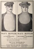 1906 Way's Neck Mufflers Ad