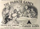 1897 Parker Games Ad ~ Pillow Dex