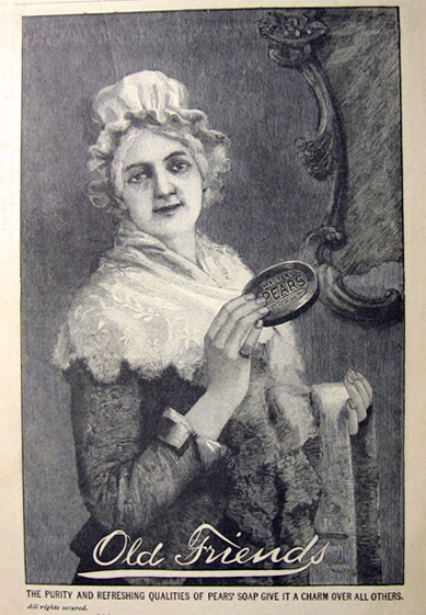 1899 Pears Soap Ad ~ Old Friends