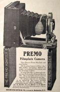 1907 Premo Filmplate Camera Ad