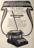 1907 Smith Premier No.2 Typewriter Ad ~ New Tri-Chrome