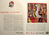 1928 Victor red Seal Records Ad ~ Eduard Buk Ulreich Art Deco