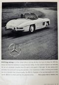 1959 Mercedes Benz 330 SL Roadster Ad