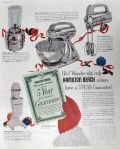 1955 Vintage Hamilton Beach Mixers Ad ~ Mixette, Blender, Drink Mixer