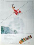1957 Lifesavers Candy Ad ~ Tightrope Walker