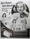 1941 Lux Soap Ad ~ Carole Lombard