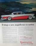 1957 Buick Roadmaster Ad ~ Magnificence to Motion