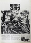 1967 Suzuki Stingray Scrambler Motorcycle Ad