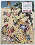 1935 Beechnut Candy & Gum Ad ~ Buried Treasure, Pirates