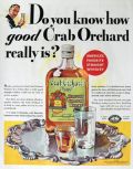 1935 Crab Orchard Whiskey Ad ~ It's Good!