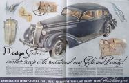 1936 Dodge Ad ~ Sensational Style & Beauty