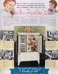 1934 Frigidaire Refrigerator Ad ~ 5 Kinds Of Cold