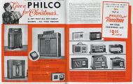 1939 Philco Radio Ad ~ 2 Pages, Several Models