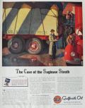 1938 Gulf Oil Ad ~ The Saginaw Sleuth