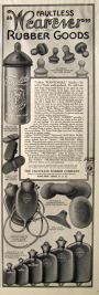 1914 Faultless "Kantchoke" Nipples & Wearever Rubber Goods Ad