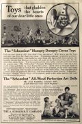 1912 Schoenhut's Humpty Dumpty Circus Ad