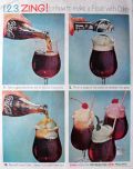 1961 Coca Cola Coke Ad ~ Coke Float