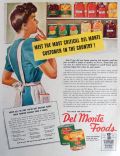 1944 WWII Del Monte Foods Ad ~ Critical Customer