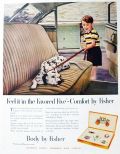1951 Body by Fisher Ad ~ Dalmatian Dog