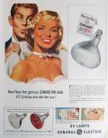 1949 GE Sunlamp Ad ~ Jon Whitcomb