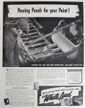 1943 Lead Paint Ad ~ Pig Lead for War Production