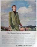 1944 United States Airlines Ad ~ Mrs. Miniver