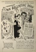 1940 Movie Ad ~ Down Argentine Way ~ Don Ameche, Betty Grable