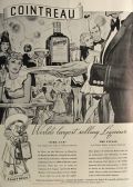 1934 Cointreau Liqueur Ad ~ Side-Car Recipe